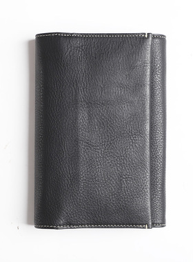 皮阁高定Mbox植鞣牛皮活页本A6真皮手账复古多功能笔记本带内页