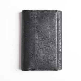 皮阁高定Mbox植鞣牛皮活页本A6真皮手账复古多功能笔记本带内页