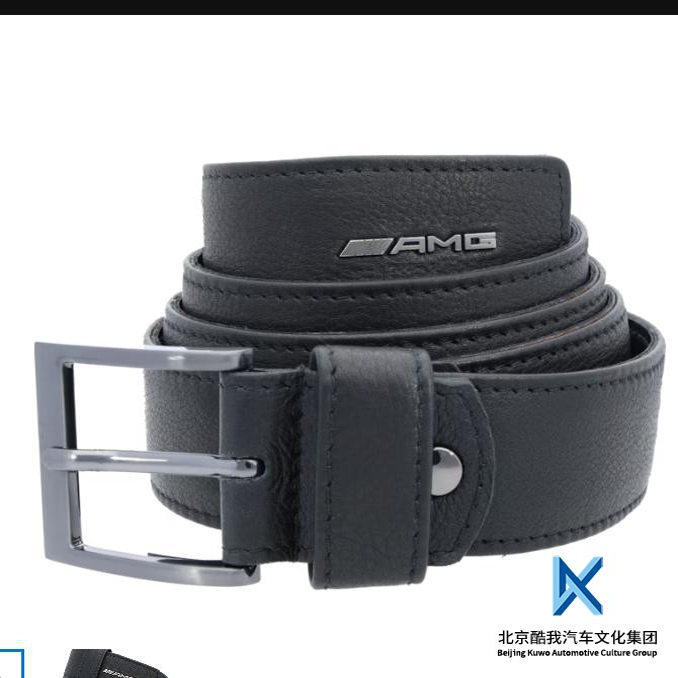 奔驰原厂 AMG 皮带 腰带 运动帆布腰带 健身带