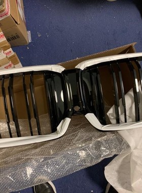 BMW宝马原厂  X6M F96 改雷霆版亮黑色中网 侧腮 车标 尾标 轮毂