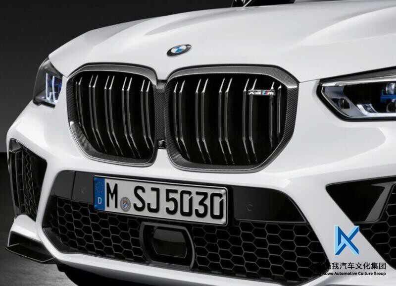 BMW宝马原厂 X5M F95 MP碳纤维中网 尾翼 后唇 809M轮毂组全黑MP