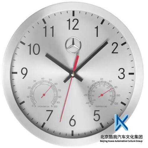 奔驰原厂正品MINI迷你3D立体挂钟