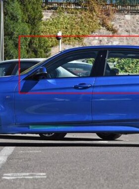 BMW宝马原厂 3系F30F35 M运动型亮黑色车门框条 车身装饰条 B C柱