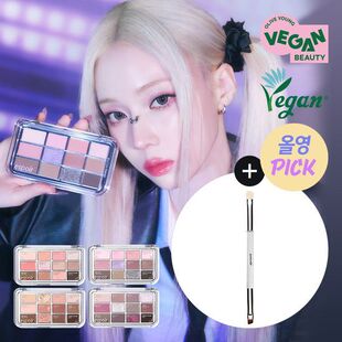韩国直邮espoir艾丝珀9月秋冬限定新eye core palette12色眼影盘