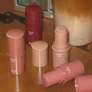 Bar水润丝绒唇膏棒口红腮红两用8色 Matte 韩国直邮AOU新品 Dewy