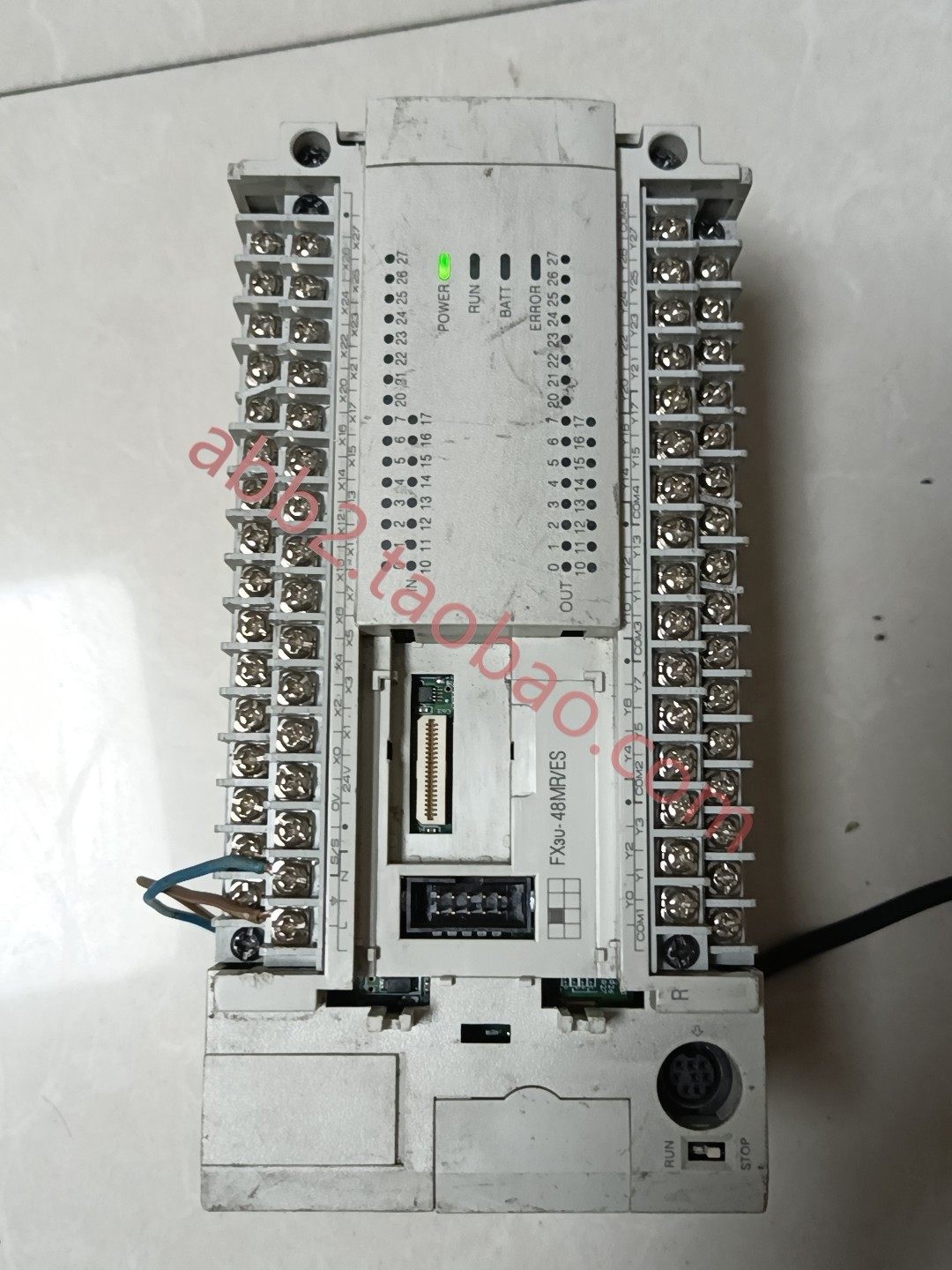 plc三菱  三菱plc   fx3u-48mr es-a正 常使用设备