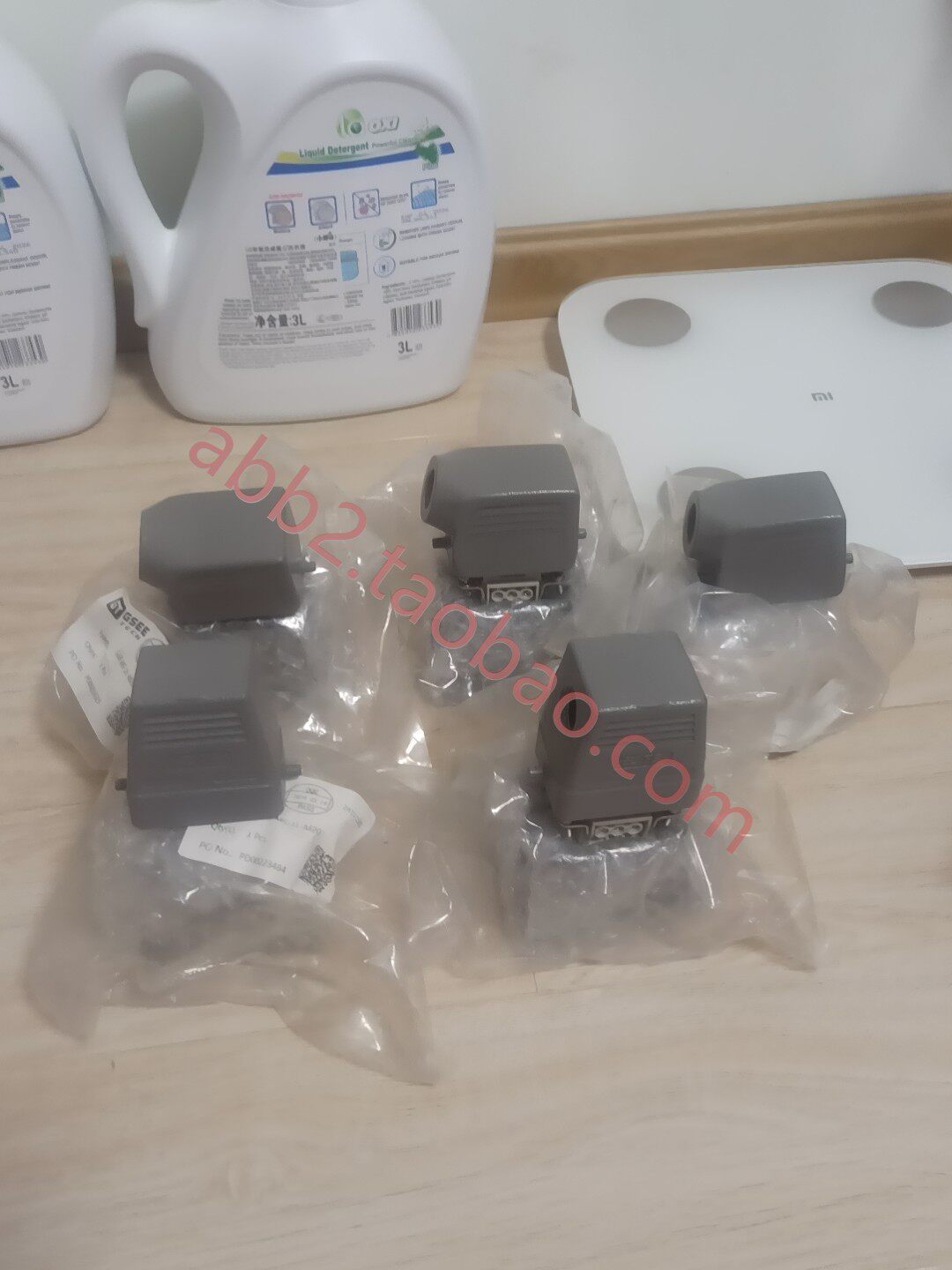 德国gsee吉诺重载连接器航空插头公母头6芯16a 500v外壳加公母芯