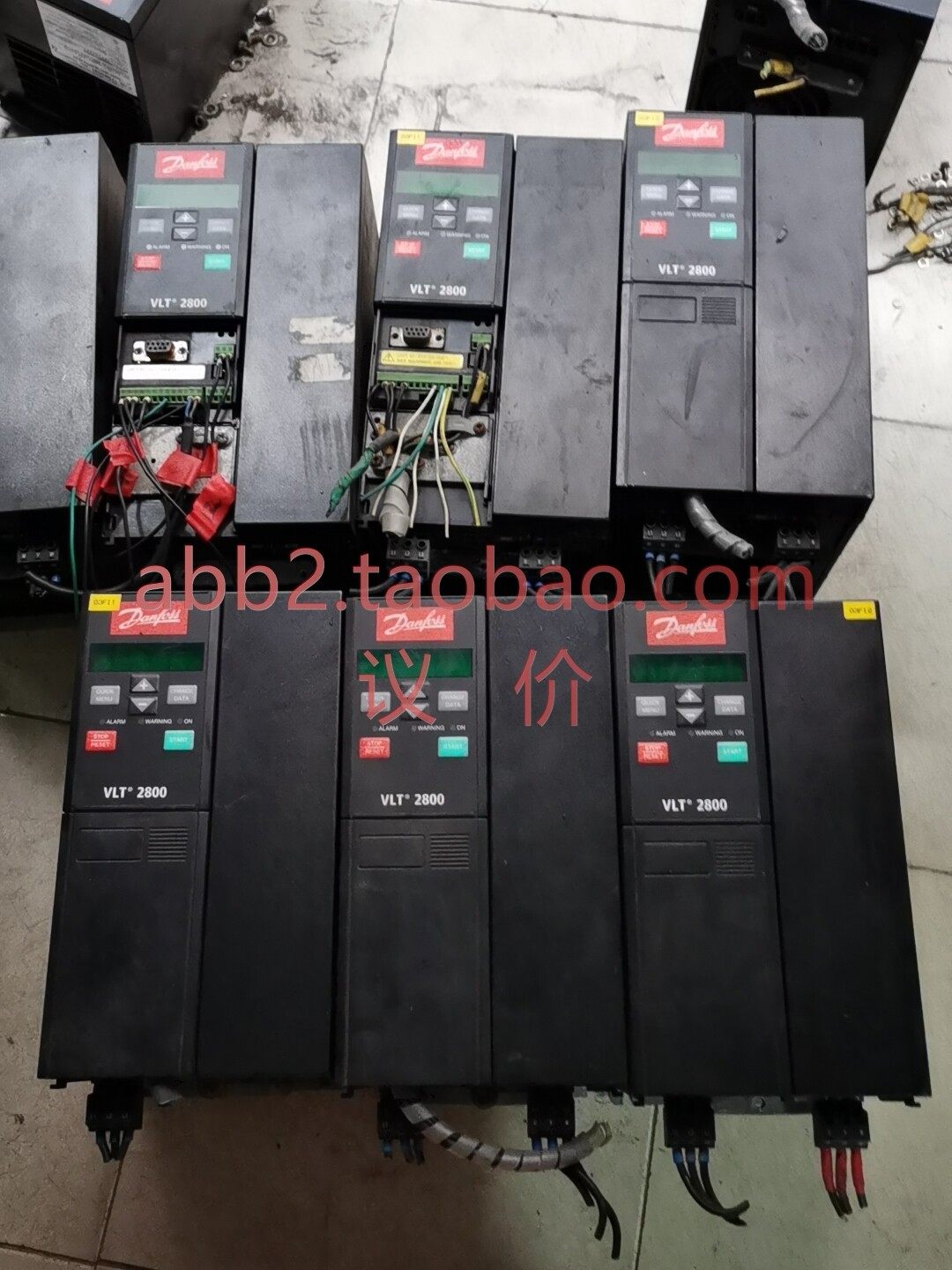 丹佛斯vlt2800 vlt2855pt4b  55kw 380v