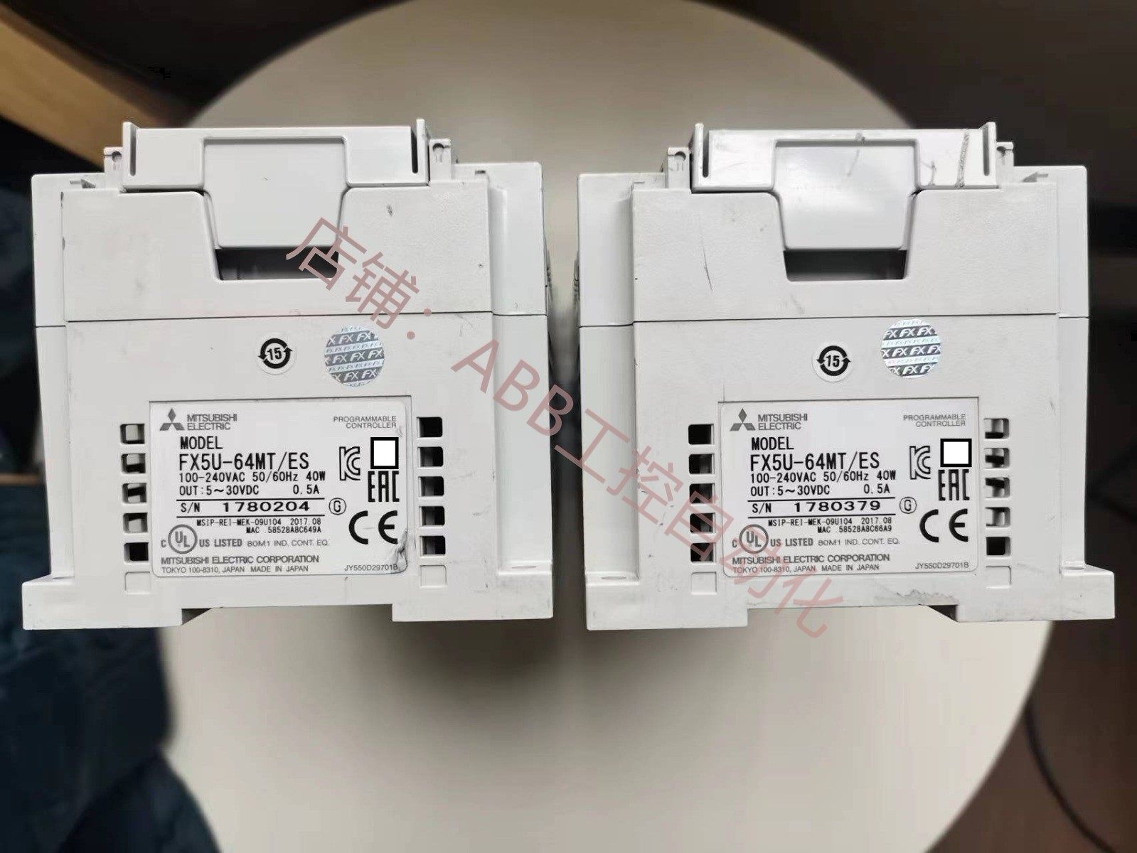 三菱plc fx5u-64mtes 三菱fx5u-64mtes 两台一台好包