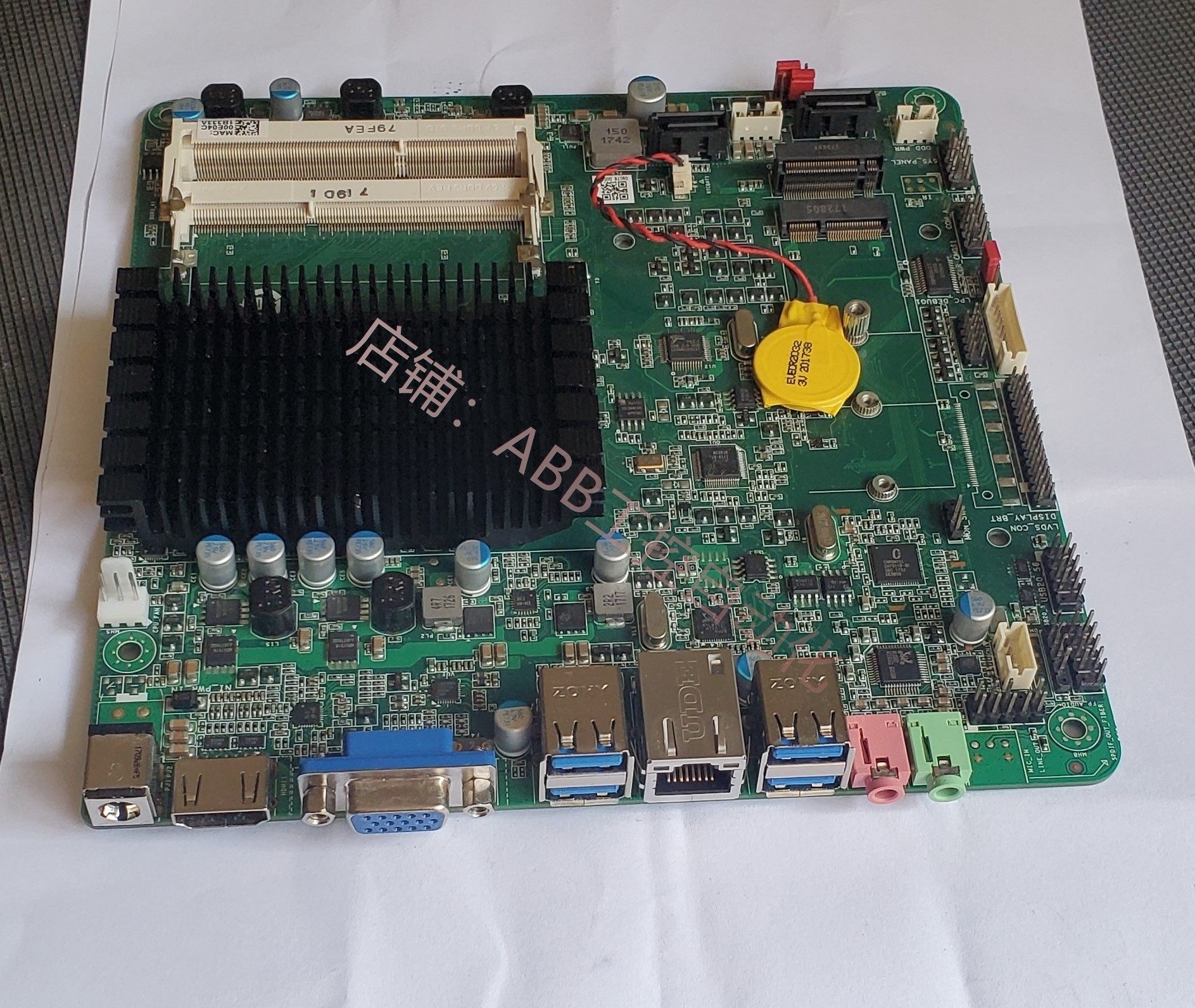 研域工控主板赛扬j1900