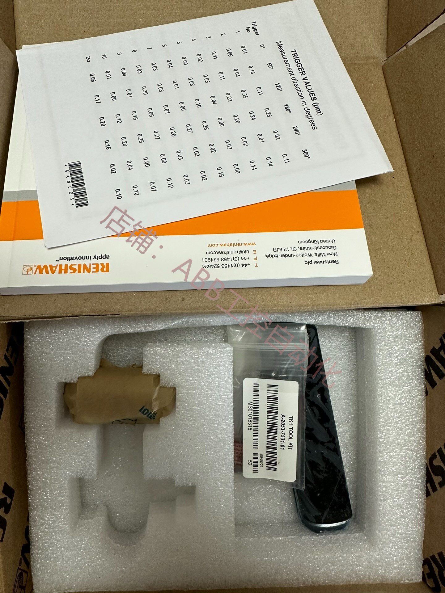 雷尼绍rbe全新lp2