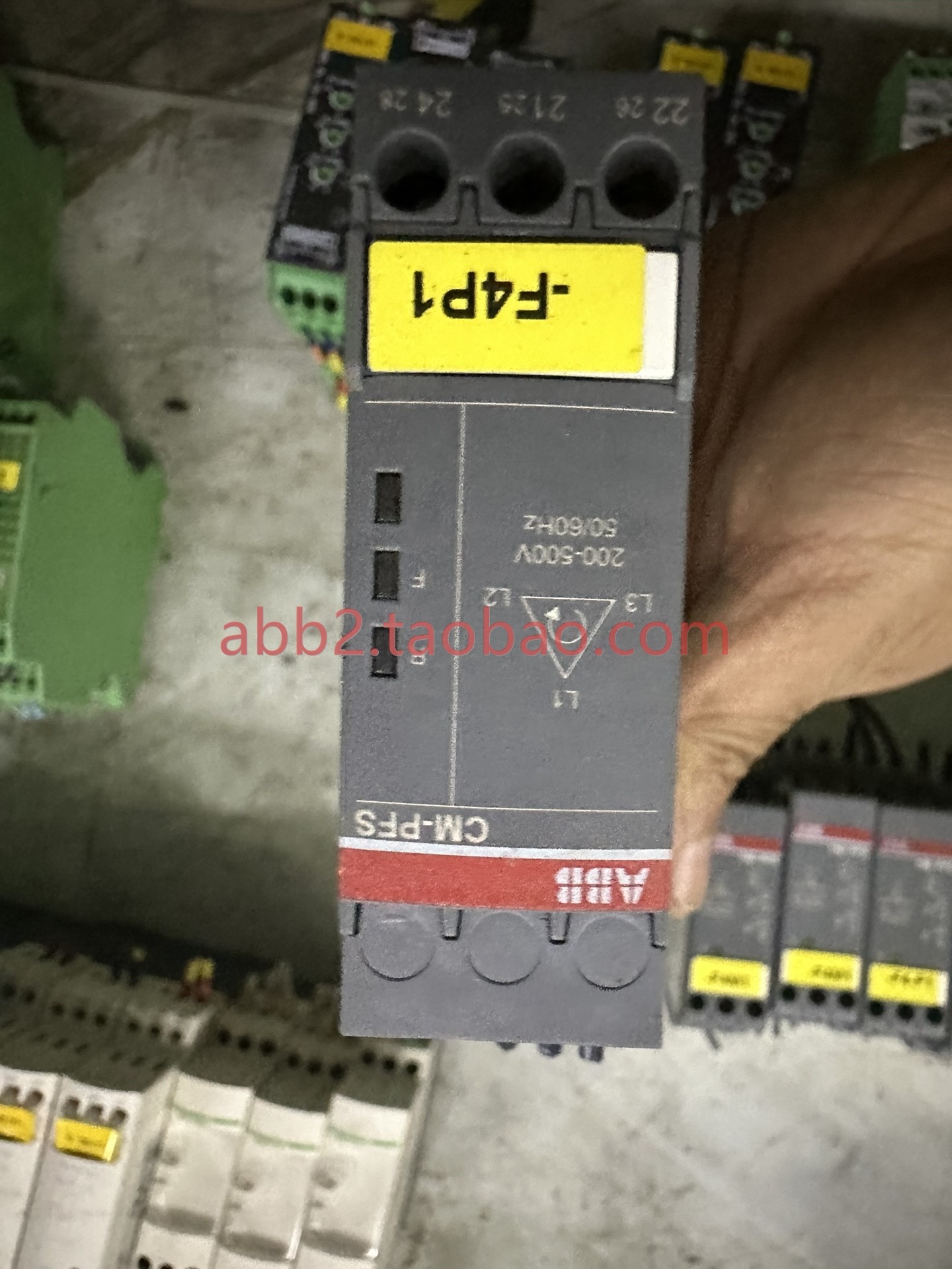 ABB低压相序监视器继电器CM-PFSS 1SVR730824R9300现货