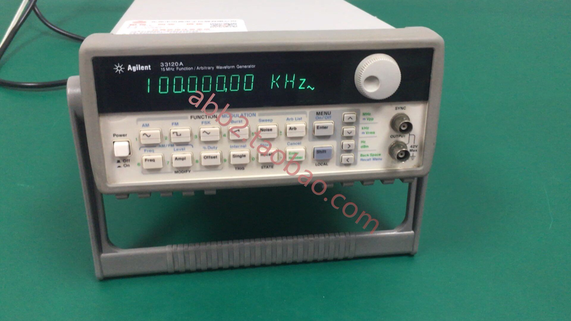 美国安捷伦 型号33120a函数任波形发生器