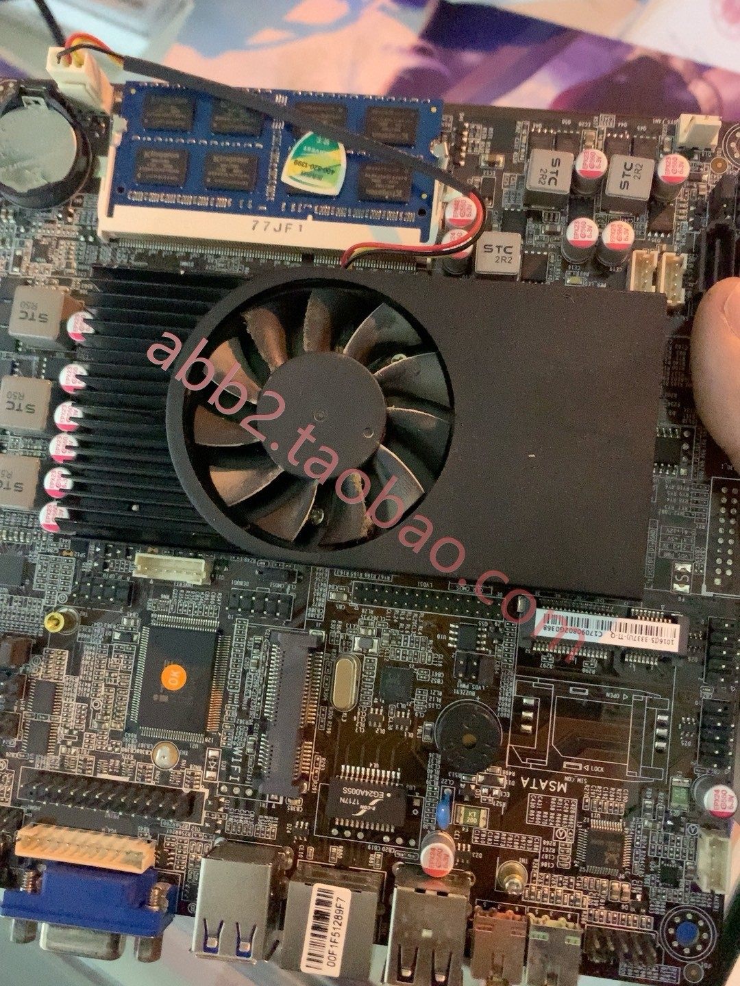 i5 3337u itx 工控机 一体机主板 单主板带wi- fi模块 12v供电