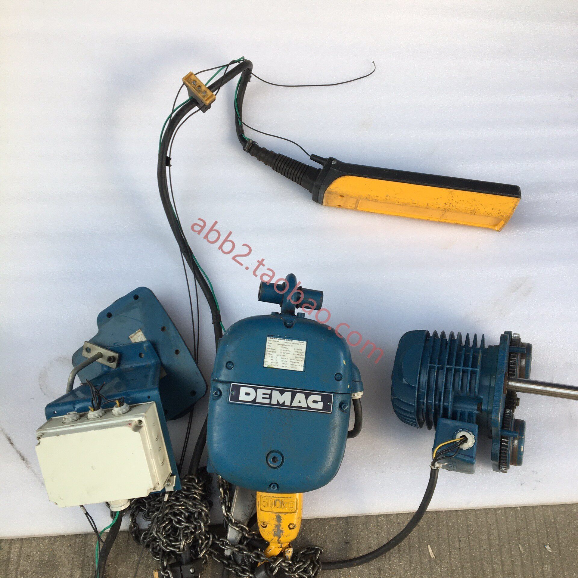 demag德马格电葫芦pk2nf 250kg 13 3pf4