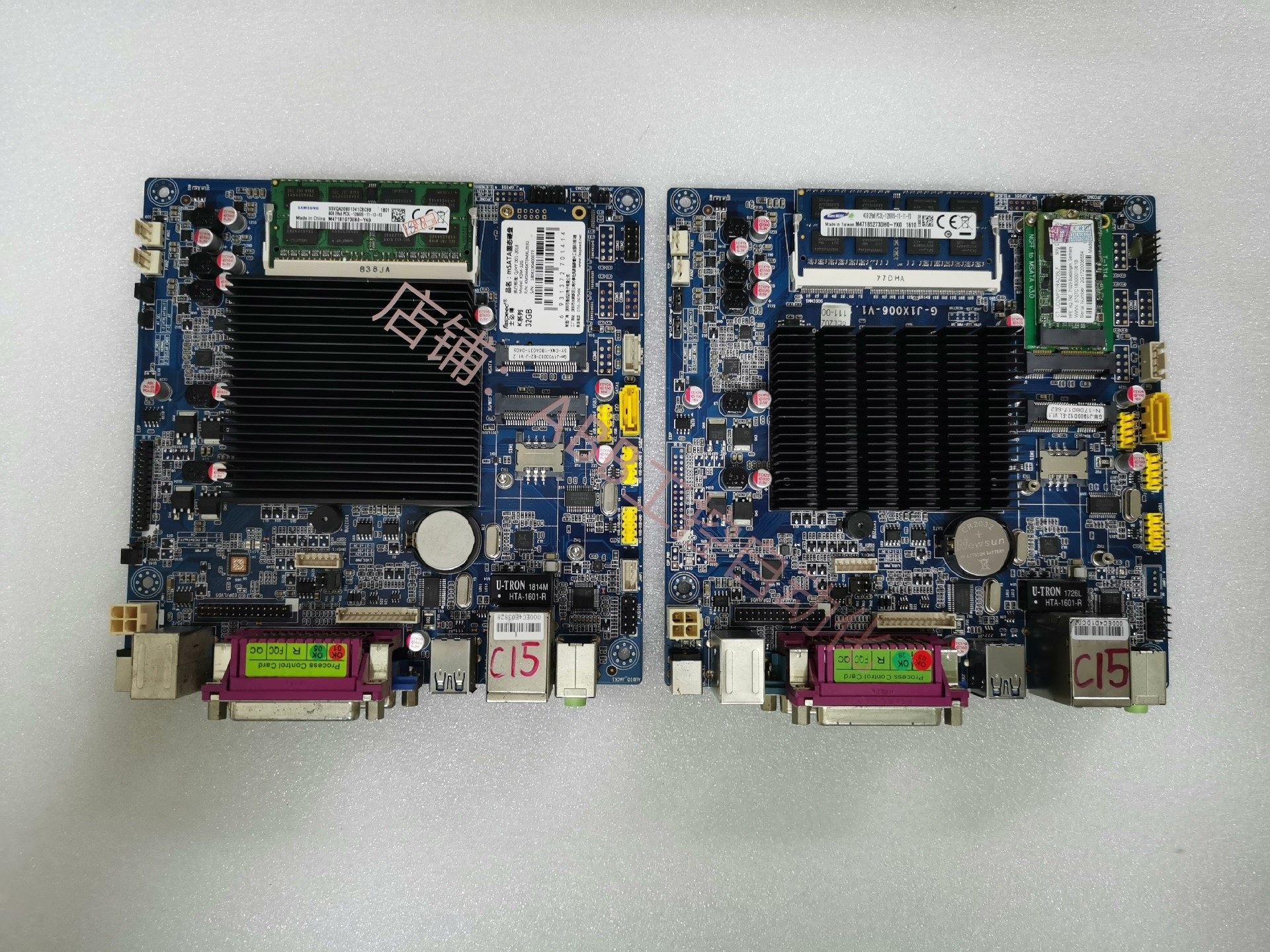 j1900工控主板lvds接口4 64g配置拆机