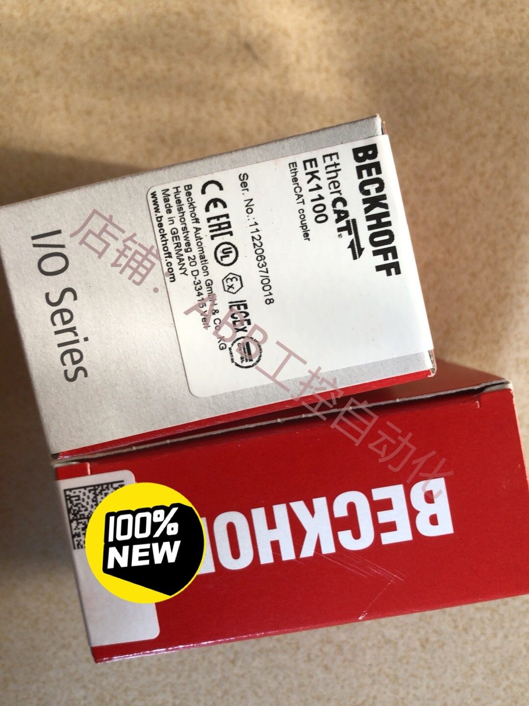 全新beckhoff倍福ek1100模块  全新未 拆封现货