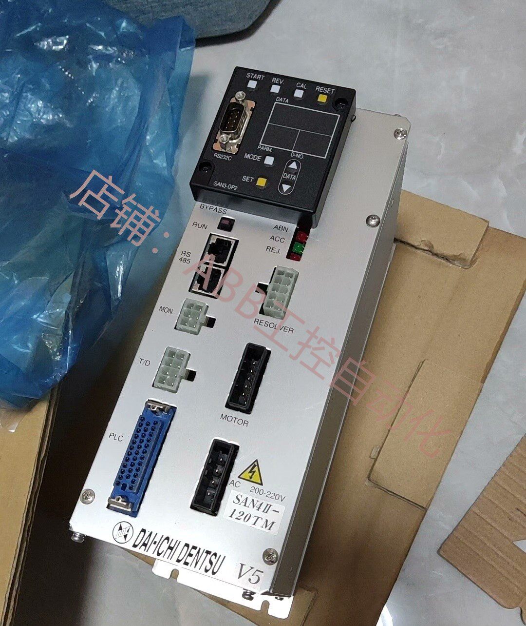 全新现货日本ddk电通san4ii-120tm 系列控制器 伺服驱动器