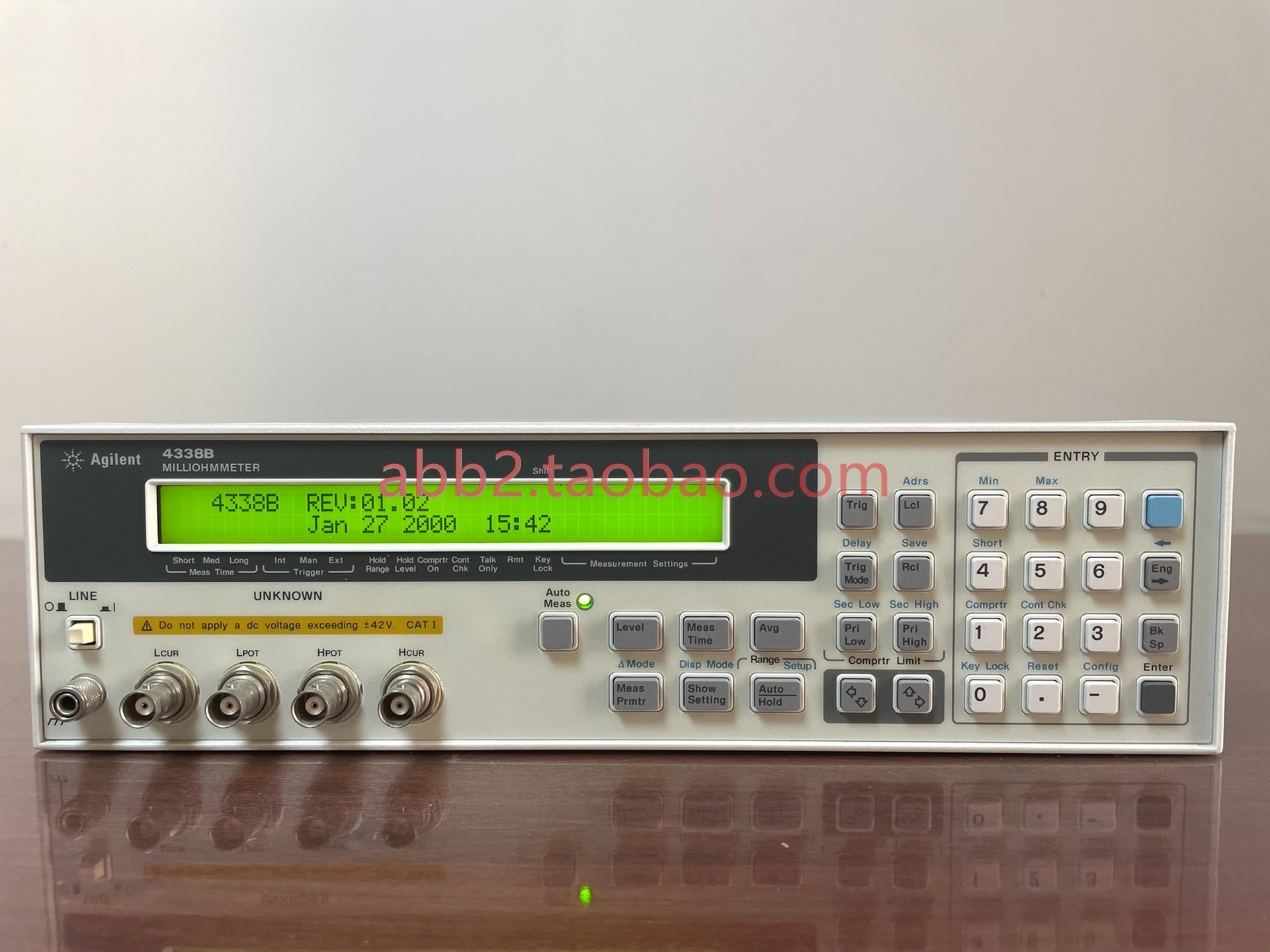 安捷伦4338b数字毫欧表 低电阻表 安捷伦面向高速低电阻测量数字