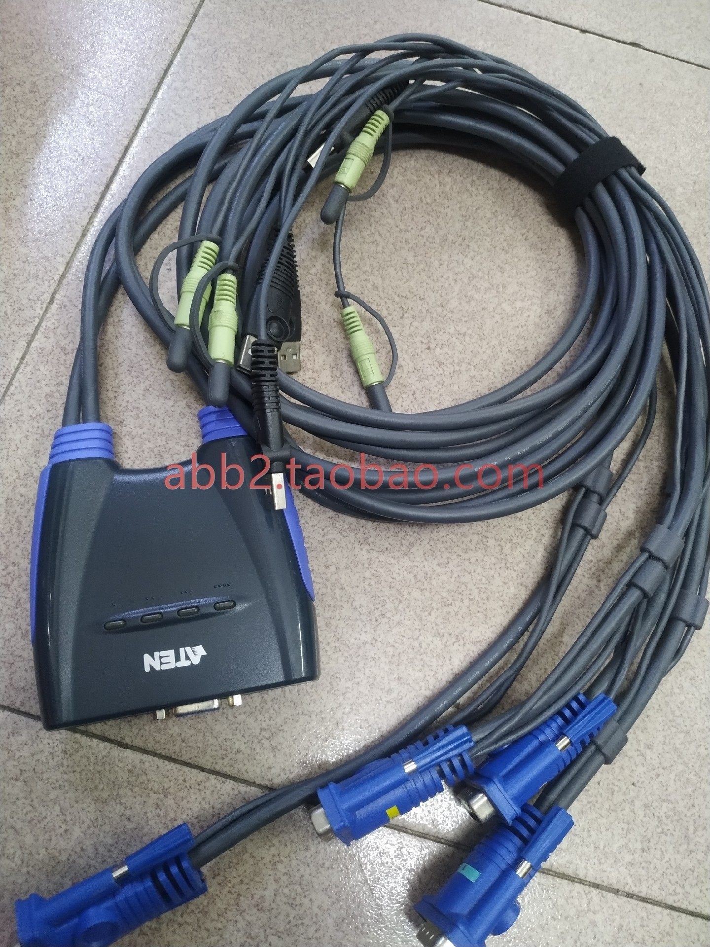 aten宏正cs64u vga  kvm多电脑切器带音频囗