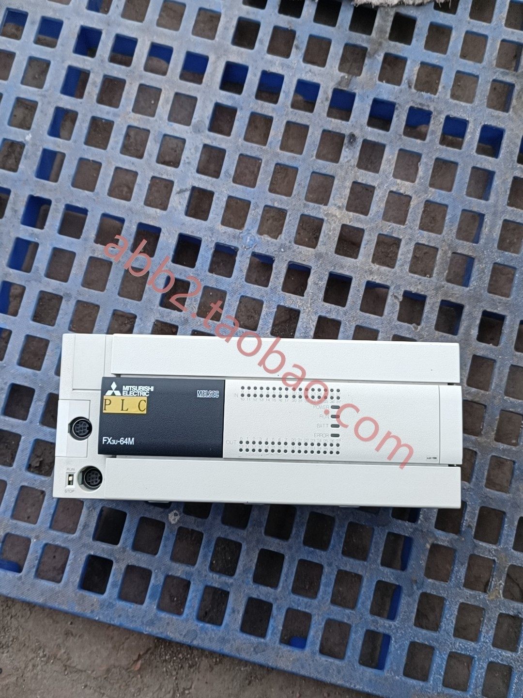 三菱plcfx3u-64mtes-a带通讯卡fx3u -422-bd