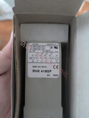 施耐德继电器 RHK416GP AC220V 法国产精品共3个