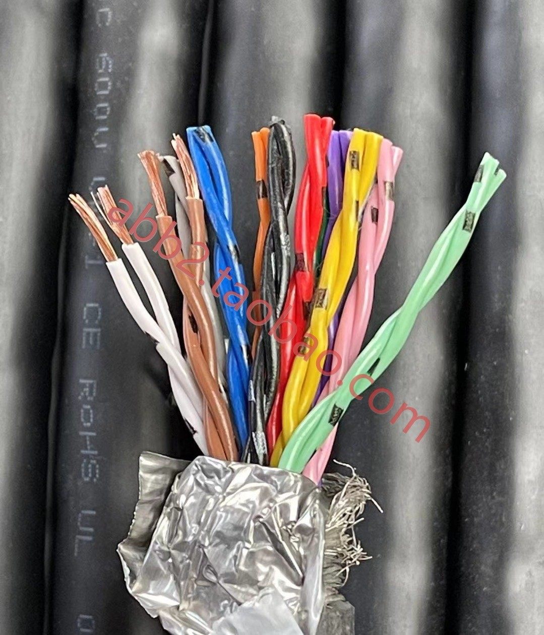 进口德国莱尼24×05平方屏蔽电缆 20awg*12p防干 扰控制电缆 伺服
