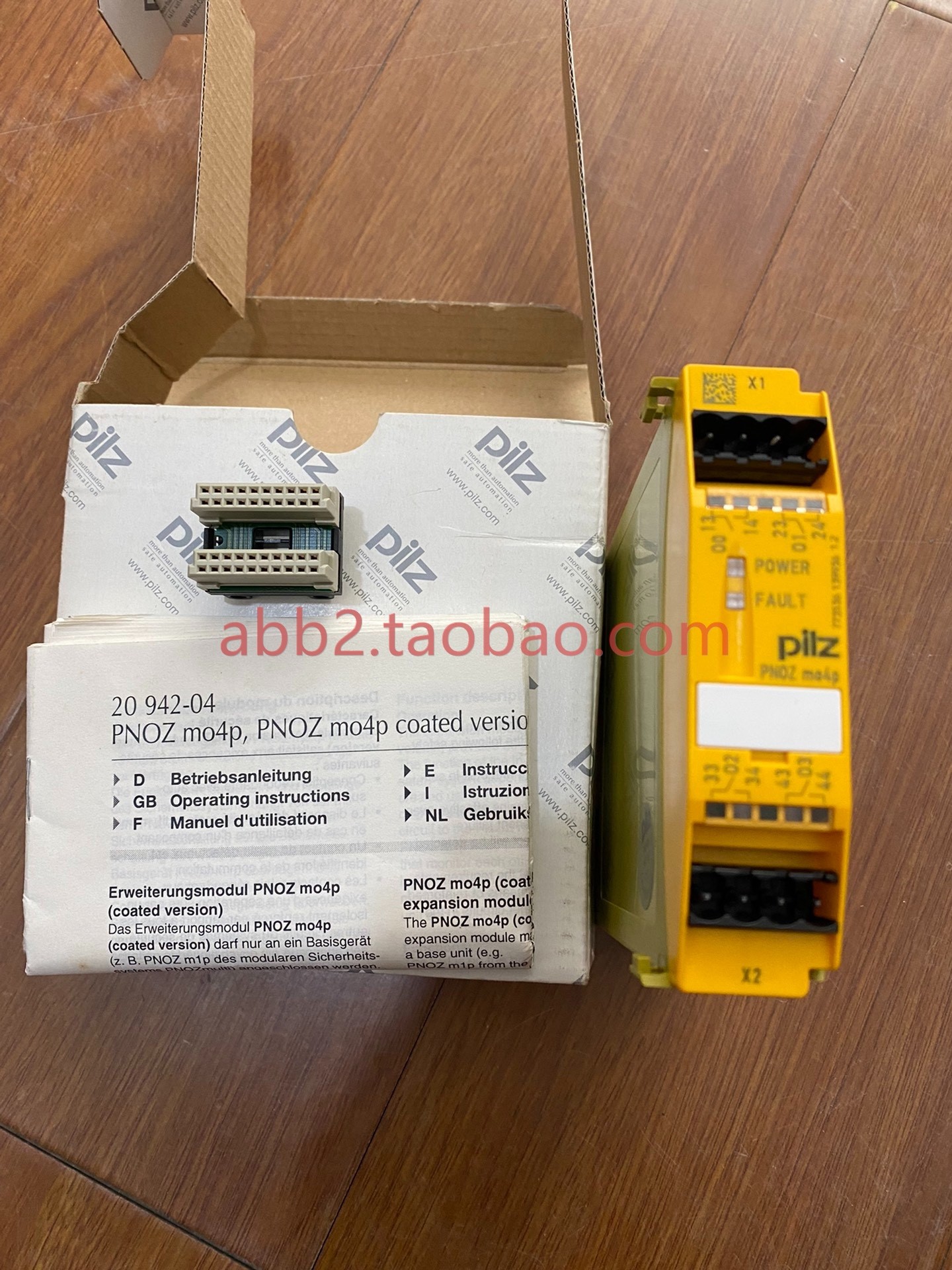 皮尔兹pilz PNOZ Mo4p 773536全新带