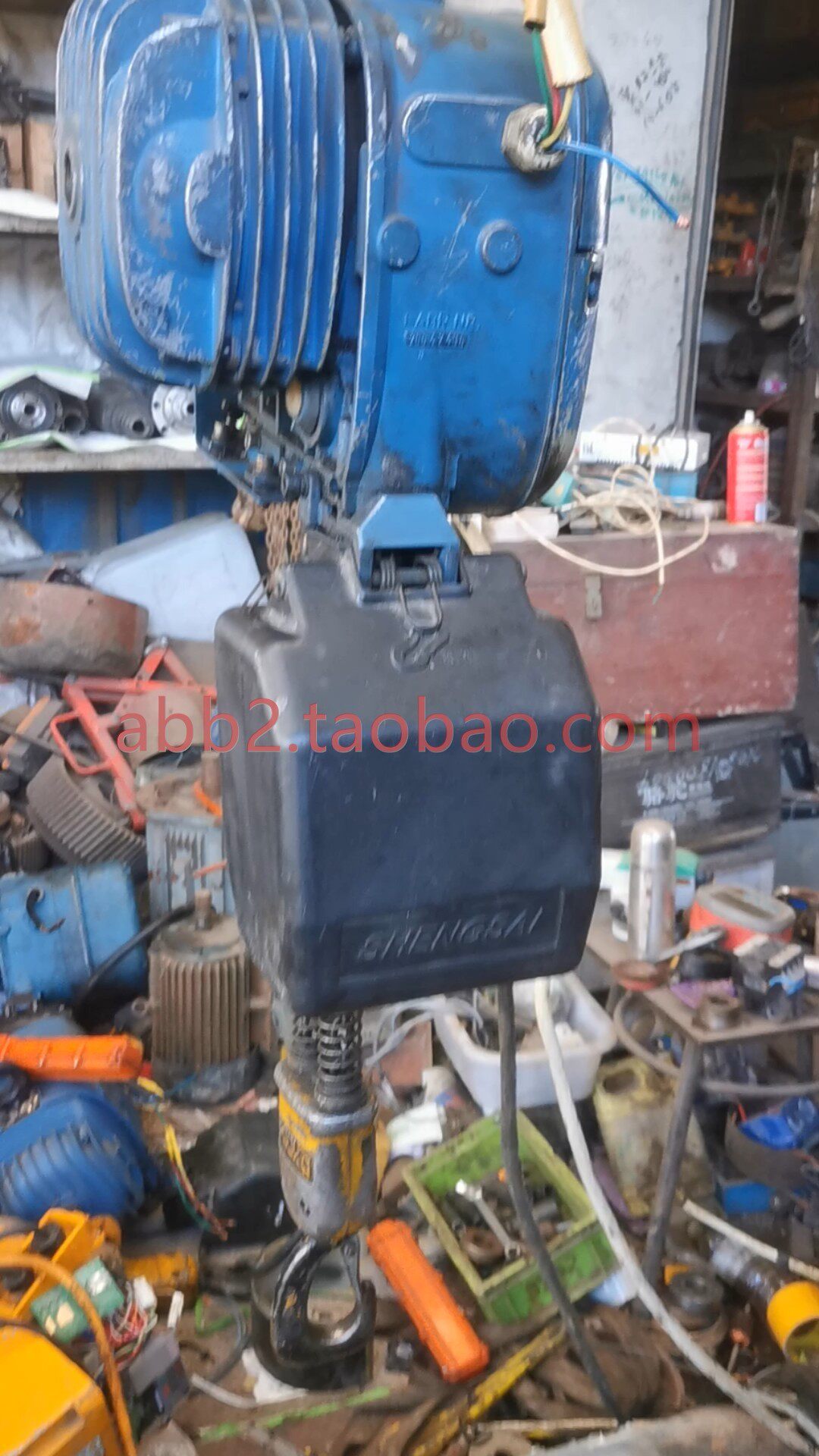 进口德马格环链电动葫芦起重500公斤链条大概6米