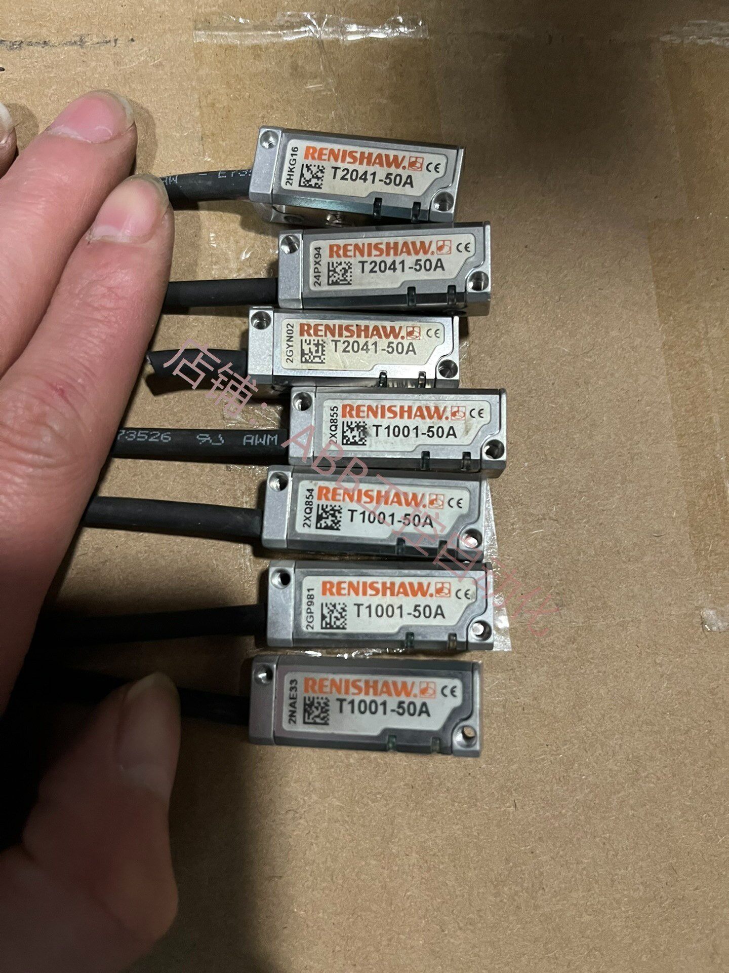 雷尼绍读数头t1001-50at2401-50a