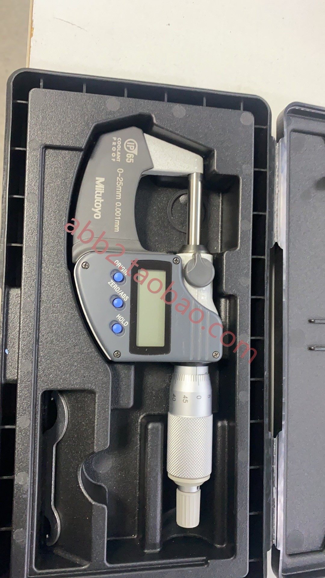日本三丰mitutoyo数显外径千分尺0-25mm 25 -50mm