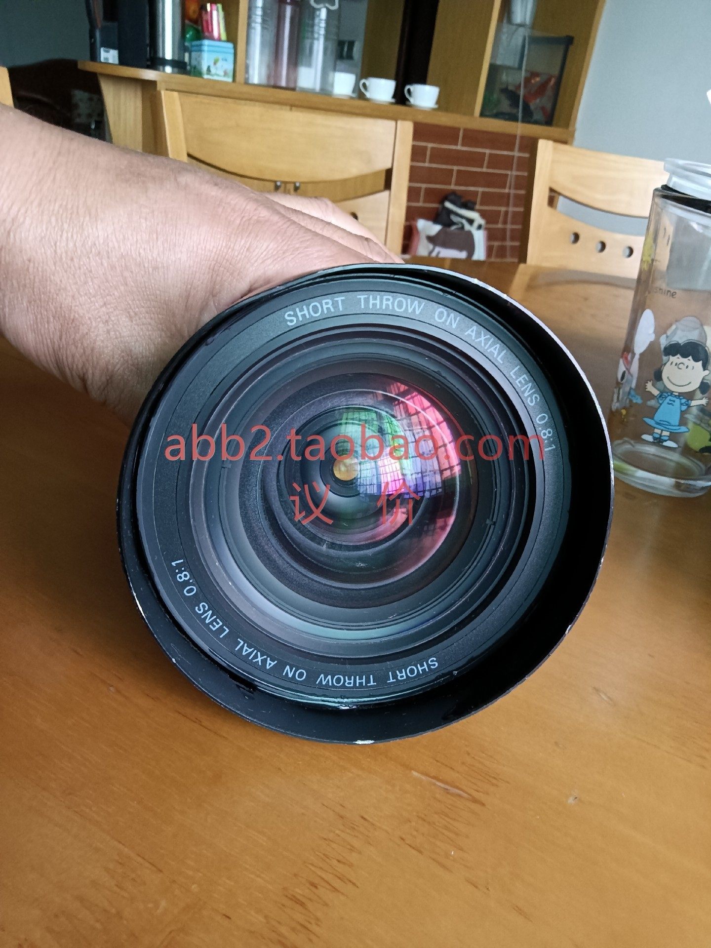 进口投影仪镜头拆自plc-xp40机子