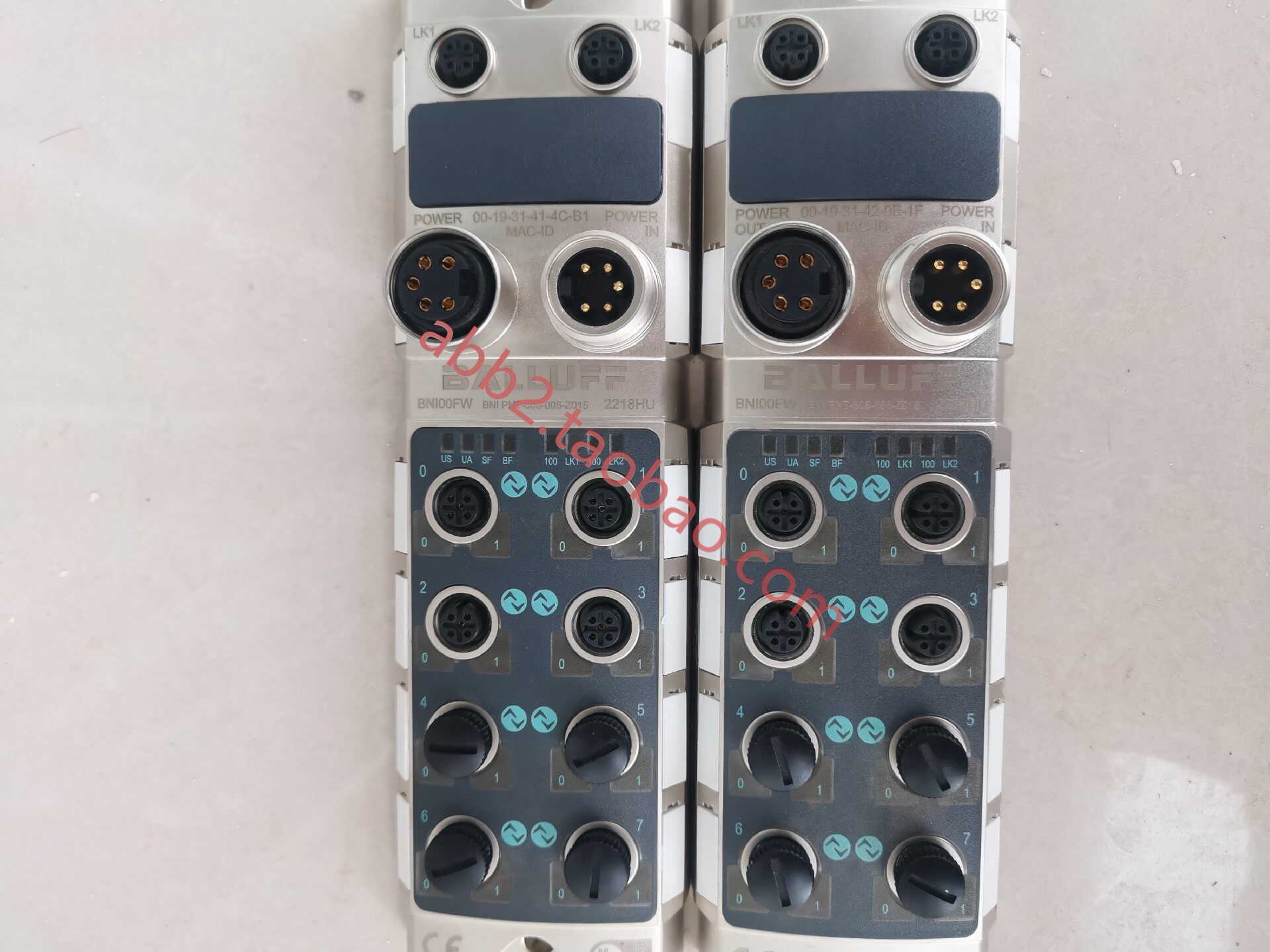 现巴鲁夫主模块bni00fw全新2个只是无包 装盒