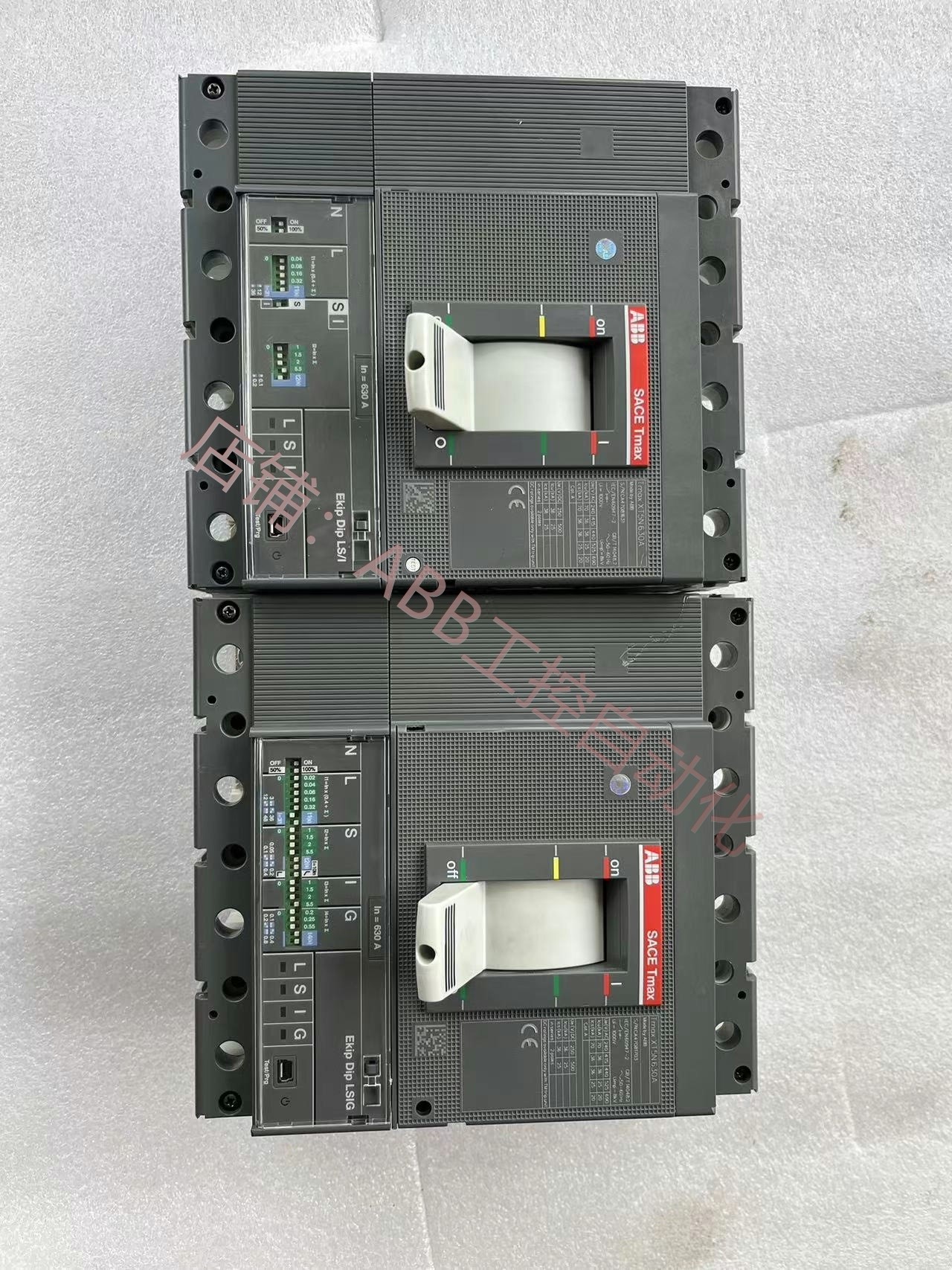 abb 4p塑壳断路器三相四线漏电开关 sace tmax xt5n 630a