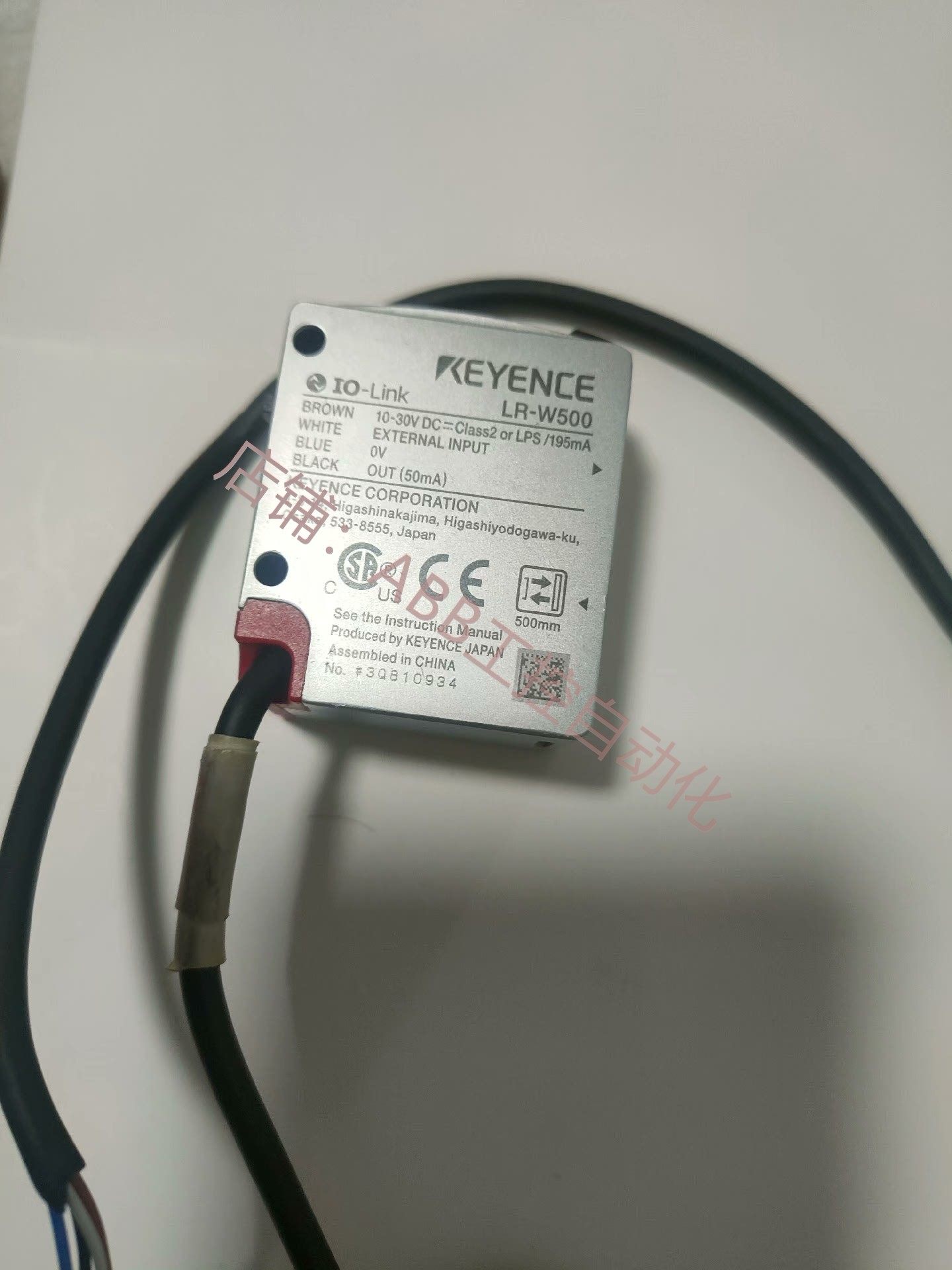 基恩士颜色感应器lr-w500