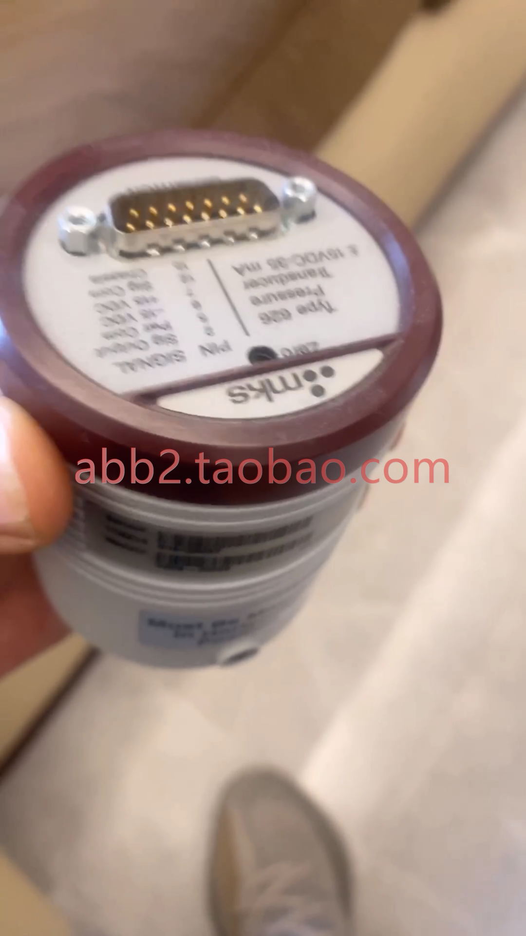 mks真空计薄膜规真空探头626-627真空计真空压力计 mks-626c11tde