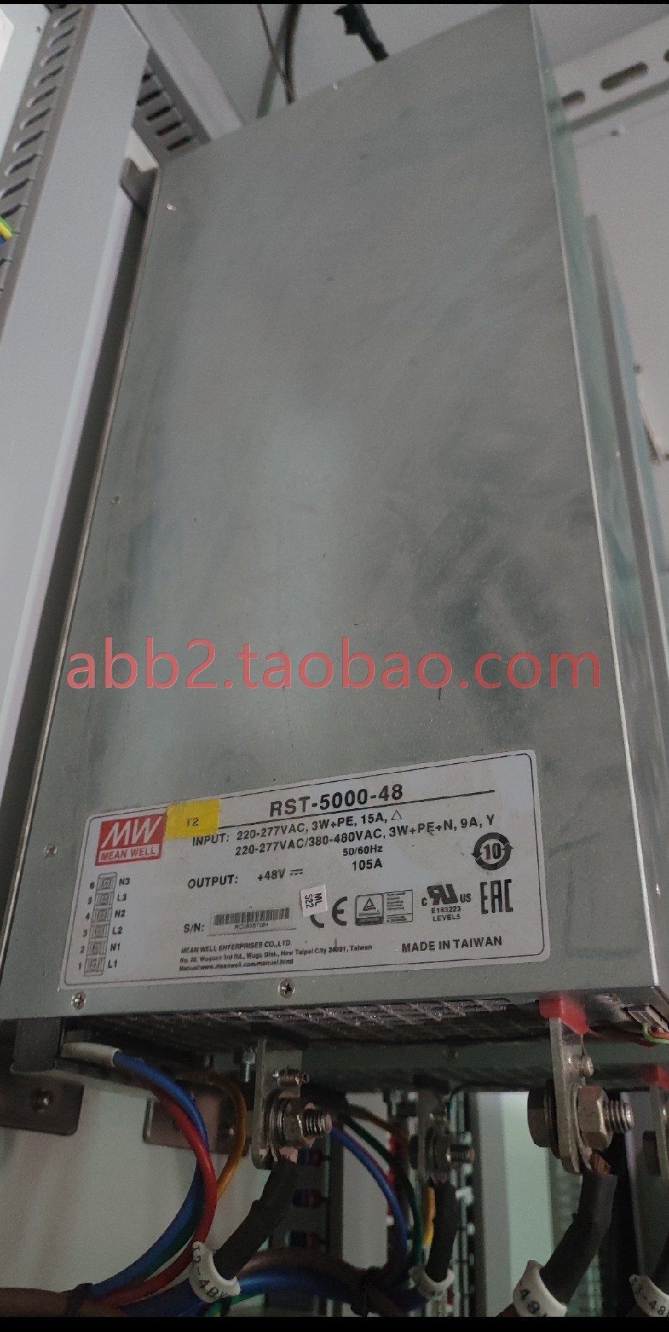 RST-5000-48   5000W 台湾明纬大功率电源 设备三相输入  转48V10 电子元器件市场 伺服电机/伺服系统/舵机 原图主图