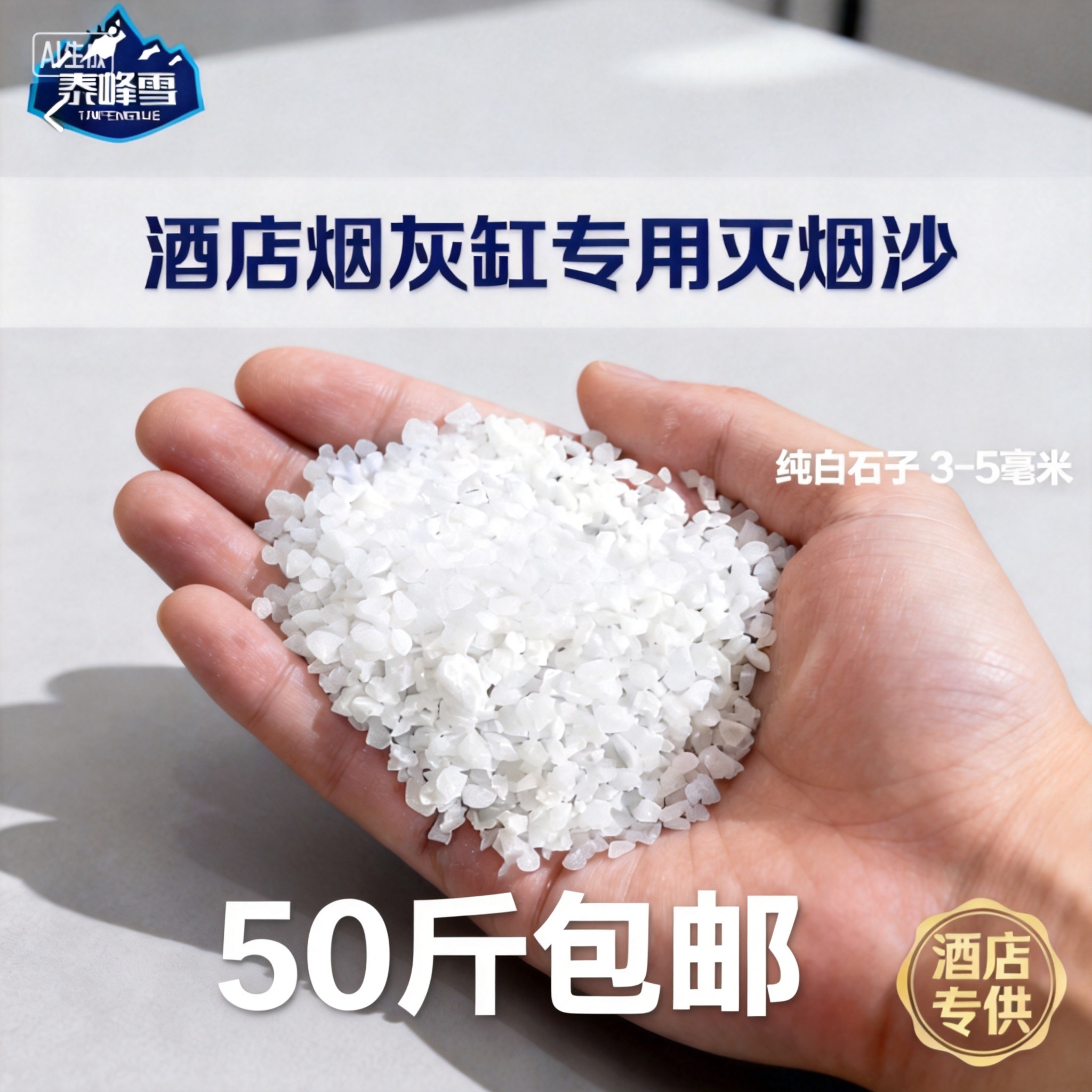 酒店烟灰专用细白石英砂