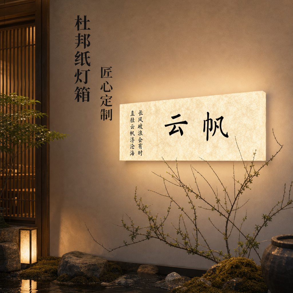 亚克力灯箱广告牌门头户外发光