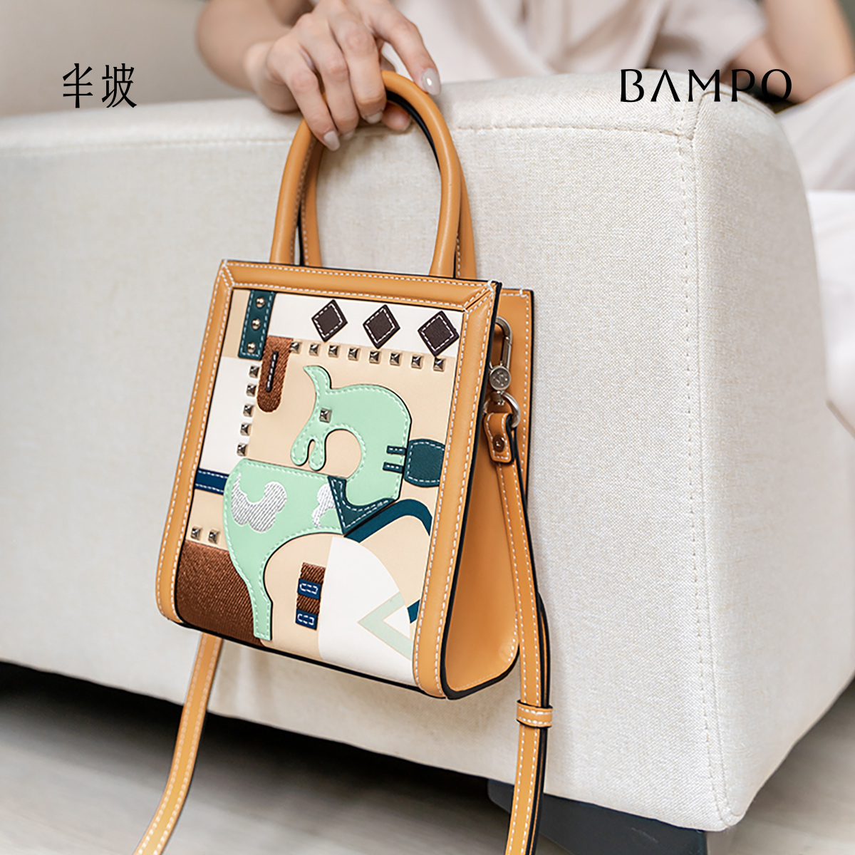 半坡托特包专柜同款小众原创