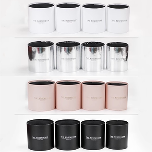 套四鲜花抱抱桶空桶网红奥斯卡小号亮面花盒圆桶花店手工diy材料