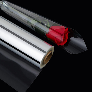 玻璃纸透明鲜花包装纸塑料花束opp膜防水花艺花泥保水花店资材diy