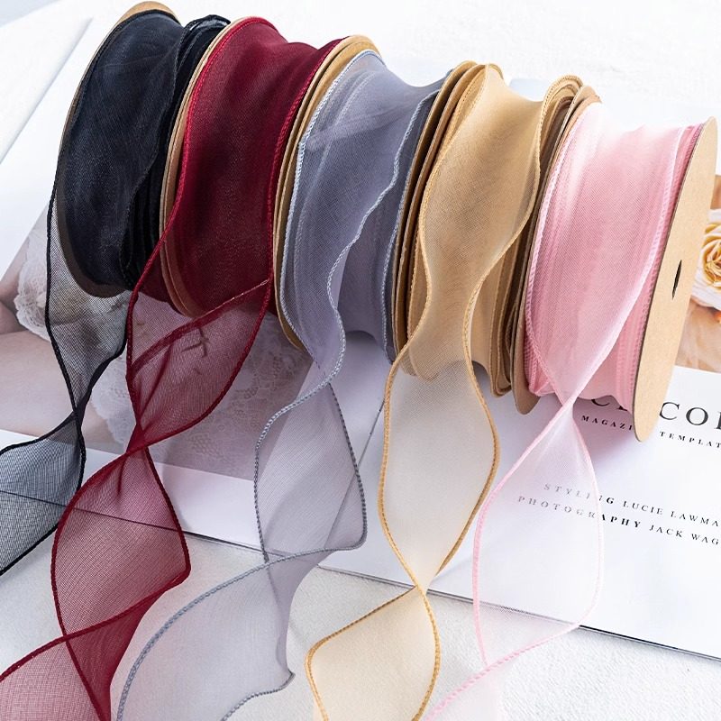 幻彩鱼尾纱丝带鲜花包装缎带花束带diy礼物礼品蛋糕带花艺花店,鲜花速递/花卉仿真/绿植园艺,花艺缎带,淘宝优惠券,粉丝福利购,淘宝优惠卷