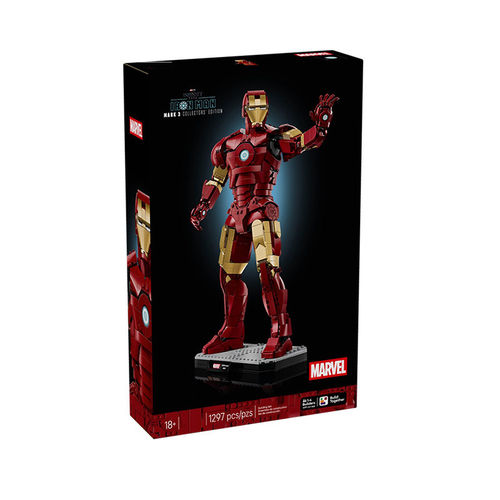 积木超级英雄76344钢铁侠Mark3