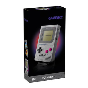 超级马力欧系列 Game Boy 积木游戏机72046儿童拼装积木玩具礼物