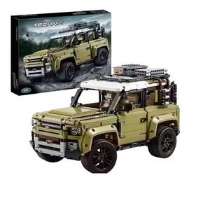 中国积木科技系列42110路虎卫士越野车男孩拼装玩具儿童礼物模型