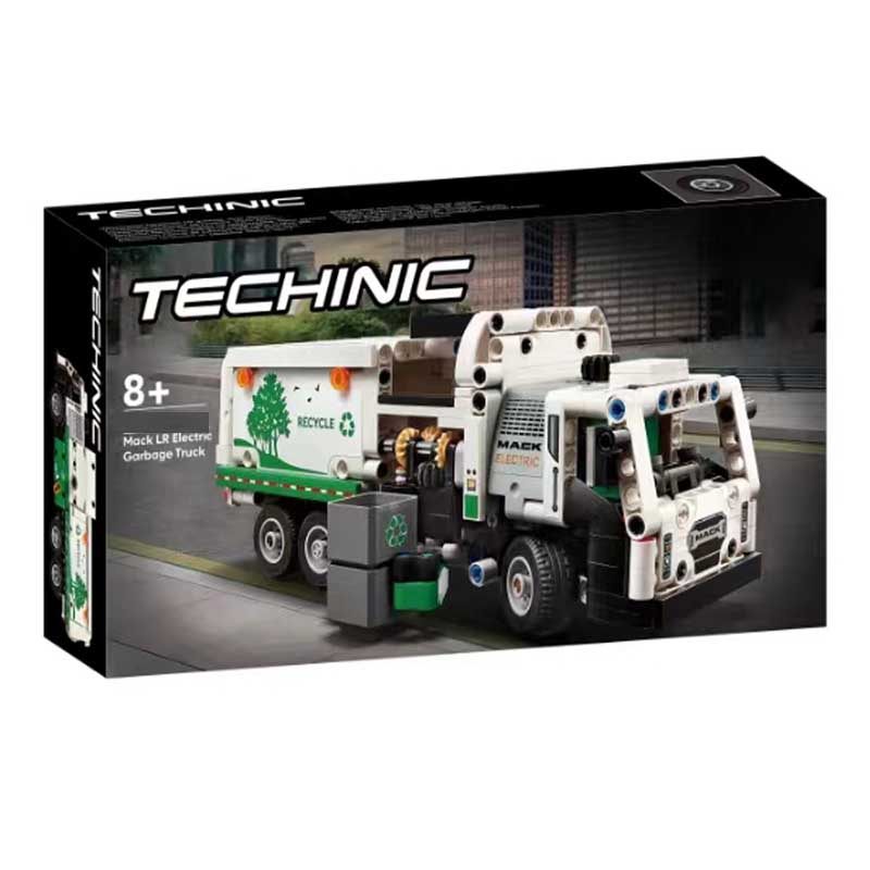 中国积木科技系列电动垃圾车42167男孩子拼装儿童益智玩具礼物,玩具/童车/益智/积木/模型,普通塑料积木,淘宝优惠券,粉丝福利购,淘宝优惠卷