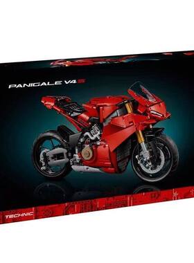 积木杜卡迪PanigaleV4S摩托车