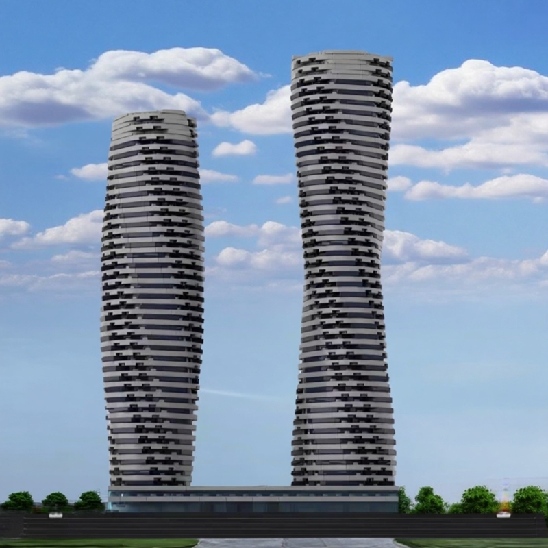 加拿大安大绝对世界塔积木