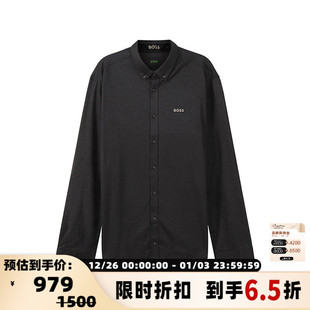 Boss雨果博斯 LOGO标志银泰 男士 衬衫 300095 green系列长袖 Hugo